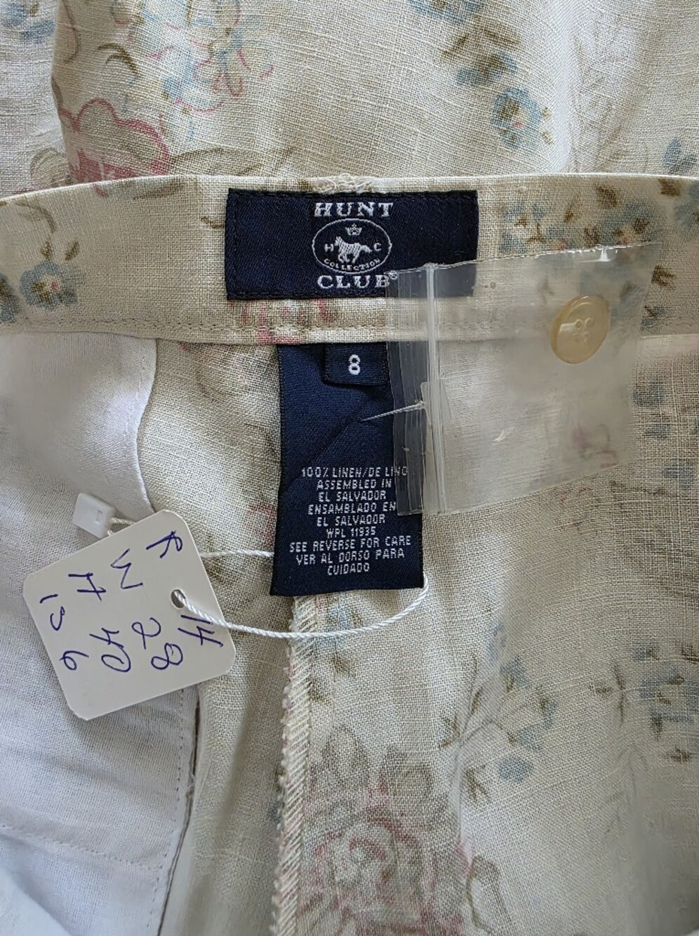Hunt Club Pink Floral Print Bermuda Shorts - Picture 4 of 5